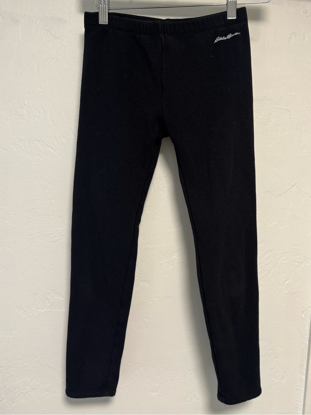 Eddie Bauer Black Kids fleece lined Leggings pants